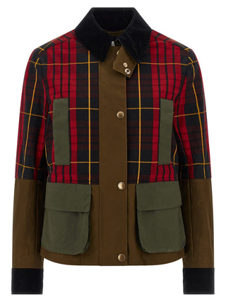 Alexander McQueen Multicolor Cotton Full-Length Jacket
