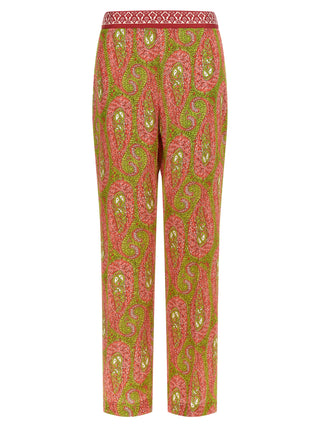 Etro Multicolor Polyester Pants