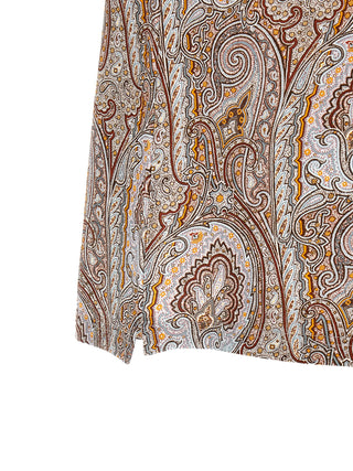 Etro Multicolor Cotton Polo Shirt