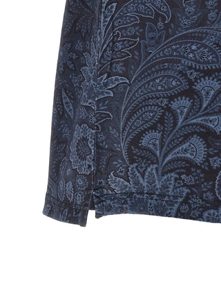 Etro Blue Cotton Polo Shirt