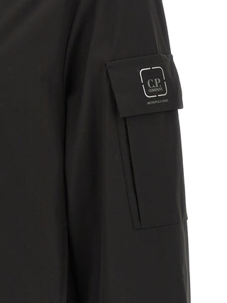 C.P. Company Black Polyester Blouse