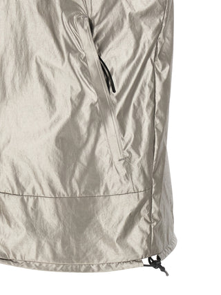 C.P. Company Silver Polyester Sleeveless Jacket