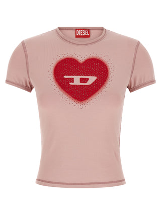 Diesel Multicolor Cotton T-Shirt