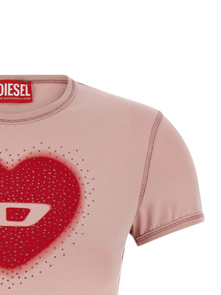 Diesel Multicolor Cotton T-Shirt