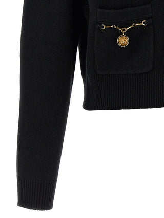 Chloé Black Wool Cardigan