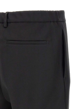 Jil Sander Black Polyester Dress Pants