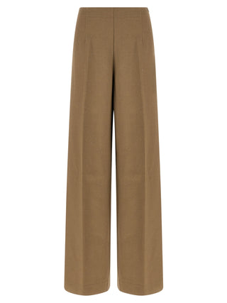 Herno Brown Viscose Casual Pants