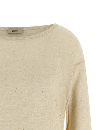 Herno Beige Viscose Cardigan