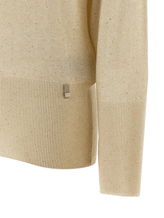 Herno Beige Viscose Cardigan