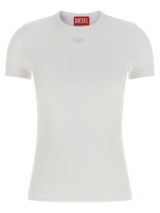 Diesel White Cotton T-Shirt