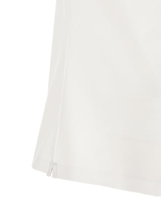 Brunello Cucinelli White Cotton Polo Shirt