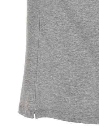 Brunello Cucinelli Gray Cotton Polo Shirt