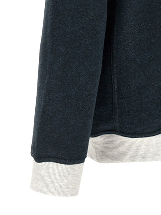 Brunello Cucinelli Blue Cotton Sweatshirt