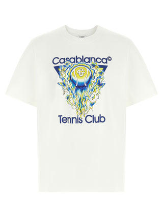 Casablanca White Organic Cotton T-Shirt