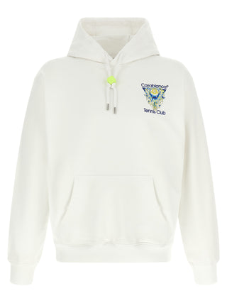 Casablanca White Organic Cotton Sweatshirt