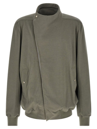 Rick Owens Gray Cotton Sweatshirt