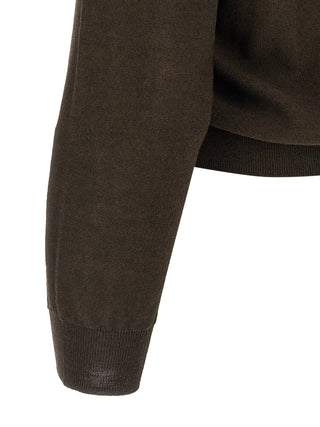 Lemaire Brown Marabou Cardigan