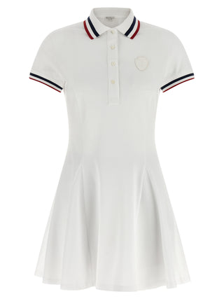 Brunello Cucinelli White Cotton Short Dress