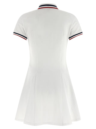Brunello Cucinelli White Cotton Short Dress