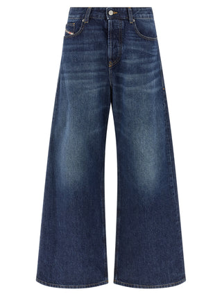 Diesel Blue Cotton Jeans Denim