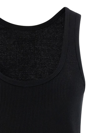 Isabel Marant Black Cotton Tank Tops