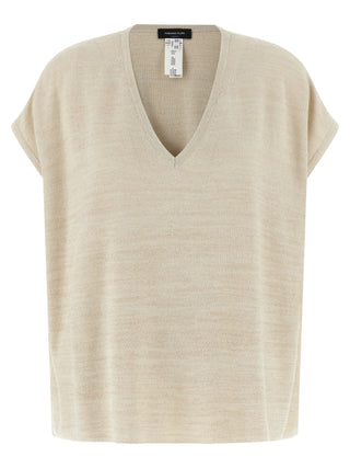 Fabiana Filippi Gold Cotton Cardigan
