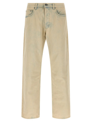 Golden Goose Beige Cotton Jeans Denim