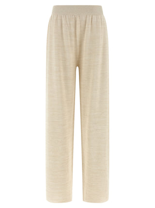 Fabiana Filippi Gold Cotton Casual Pants