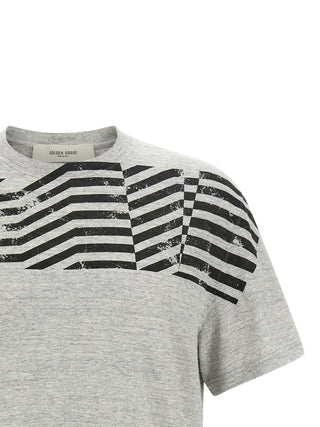 Golden Goose Gray Cotton T-Shirt