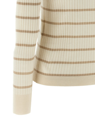 Max Mara Beige Cashmere Polo Shirt
