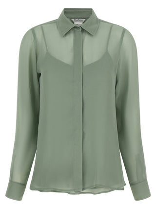 Max Mara Bicolor Silk Blouse