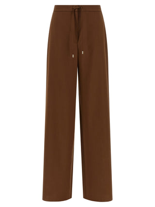 Max Mara Brown Virgin Wool Pants