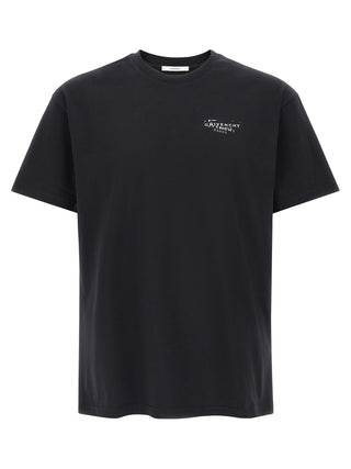 Givenchy Black Cotton T-Shirt
