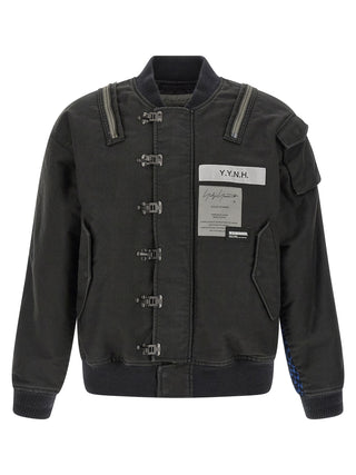 Yohji Yamamoto Black Cotton Bomber