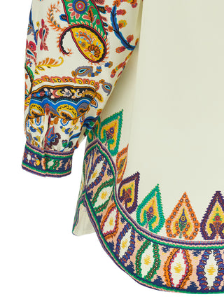 Etro Multicolor Cotton Short Dress