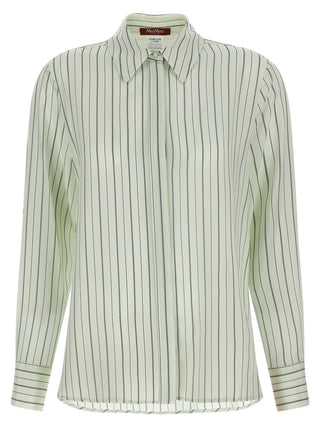 Max Mara Bicolor Silk Blouse