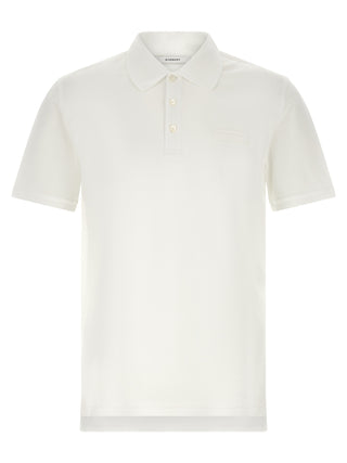 Givenchy White Cotton Polo Shirt