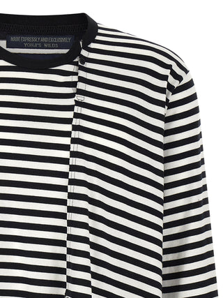Yohji Yamamoto Bicolor Cotton Cardigan