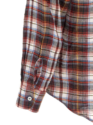 Dsquared² Multicolor Linen Blouse