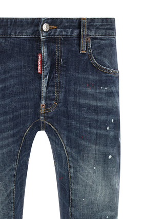 Dsquared² Blue Cotton Jeans Denim