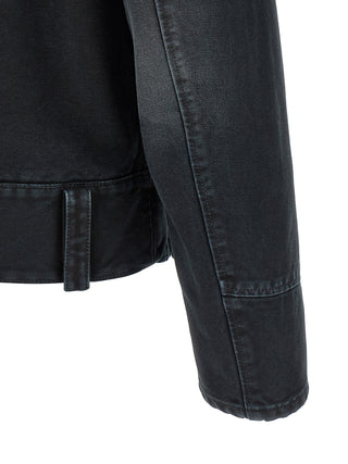 Marni Gray Cotton Denim Jacket
