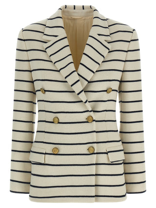 Brunello Cucinelli Multicolor Cotton Blazer