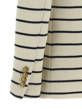 Brunello Cucinelli Multicolor Cotton Blazer