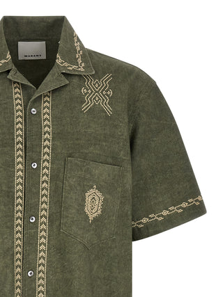 Isabel Marant Bicolor Cotton Blouse