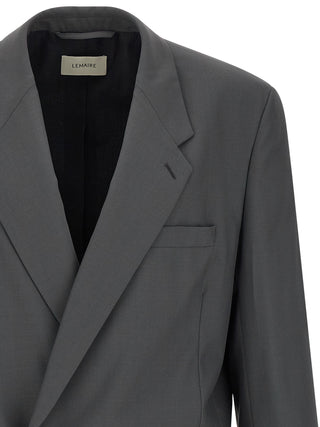 Lemaire Gray Polyester Blazer