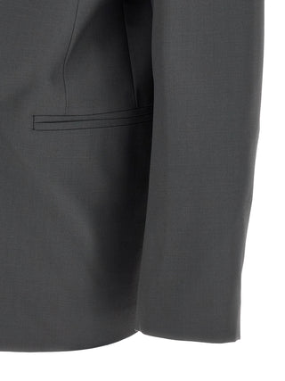 Lemaire Gray Polyester Blazer