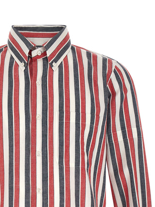 Thom Browne Multicolor Cotton Blouse