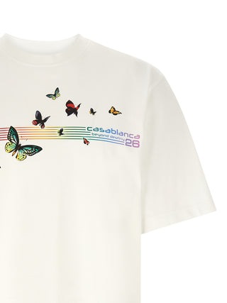 Casablanca White Organic Cotton T-Shirt
