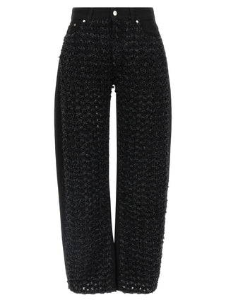 Stella McCartney Black Cotton Jeans Denim