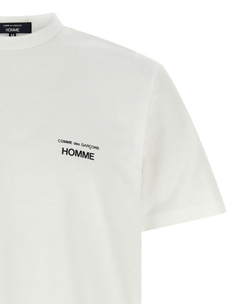 Comme Des Garçons White Cotton T-Shirt